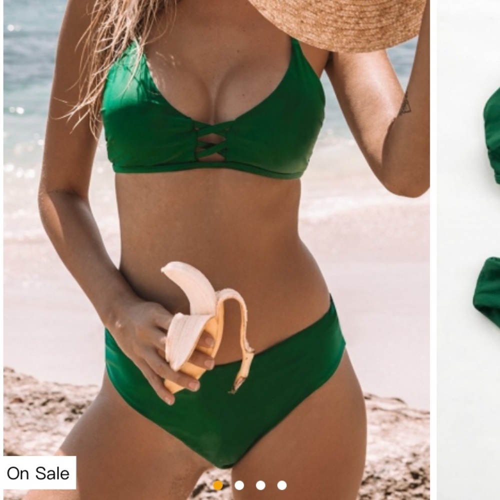 Green CUPSHE Bikini